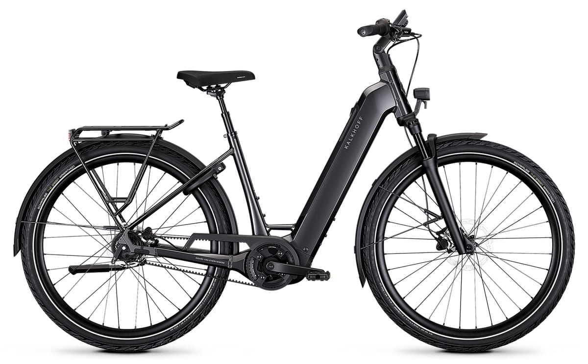 Kalkhoff Image 3 Excite e-bike in diamondblack bij Bike Totaal van Hassel Rosmalen
